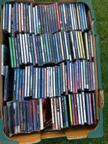 Photo of free 7 trays of music CDs (MK41- Brickhill) #2