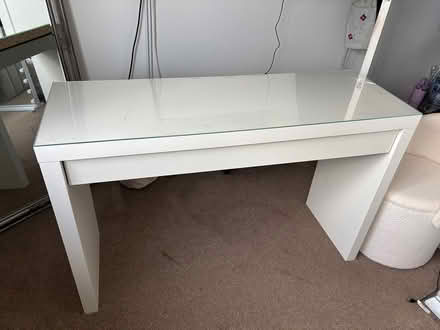 Photo of free White Malm dressing table (Clevedon BS21) #2