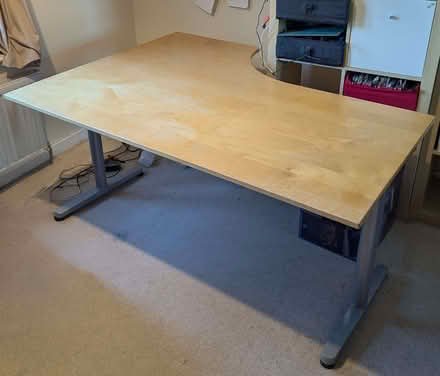 Photo of free IKEA Galant desk + extension (Teversham CB1) #1