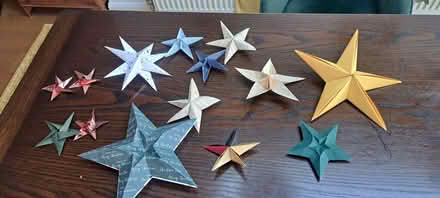 Photo of free Handmade paper stars (Benfield Valley BN41) #1