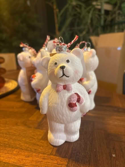 Photo of free White Bear Christmas Decorations (SL6 Maidenhead) #1