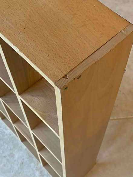 Photo of free Beech Display Rack for Ornaments or DVDs/CDs (Gosmore SG4) #3