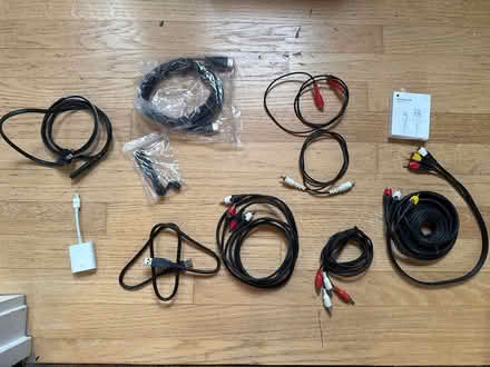 Photo of free Misc. cables (Montclair/ Piedmont Pines) #1