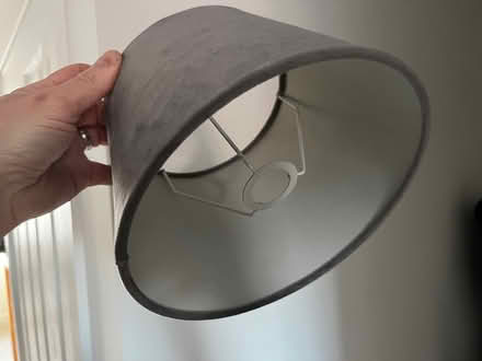 Photo of free Grey lampshade (Norwood Quarter) #2