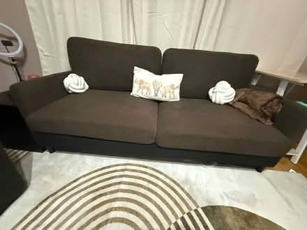 Photo of free Brown sofa (Knightswood G13) #1