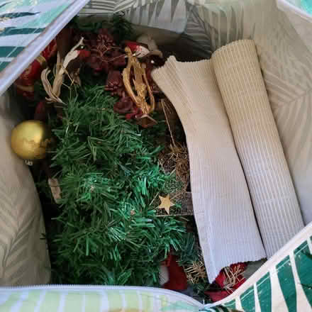 Photo of free Christmas tree and decorations (Fordham Heath CO3) #3