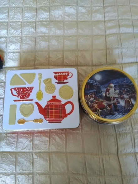 Photo of free 2 Small tins for storage (Millhouses S7) #1