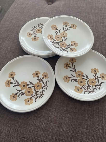 Photo of free Set of six tea plates (Galleywood CM2) #2