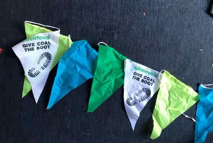 Photo of free Old Greenpeace bunting (Sprowston NR7) #1