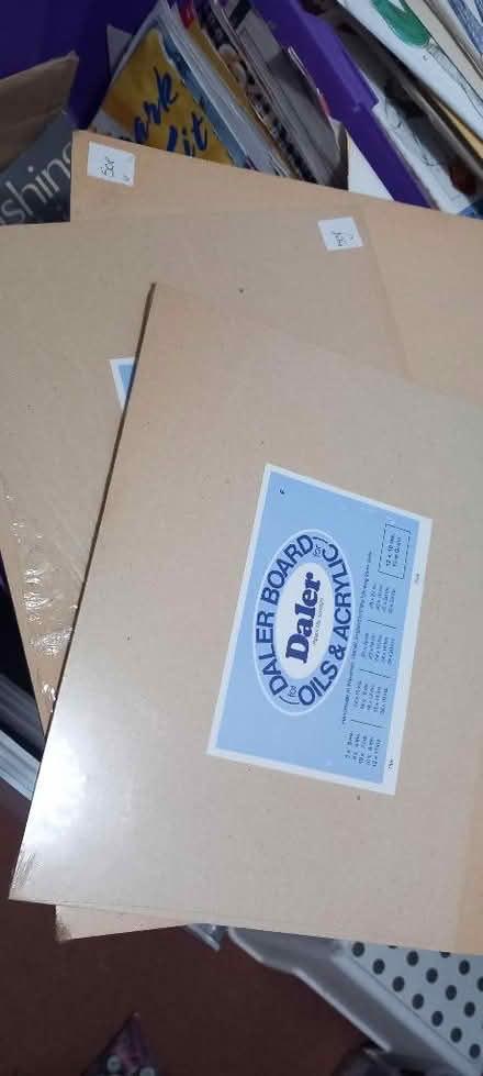 Photo of free 3 oil paint boards (Southam CV47) #1