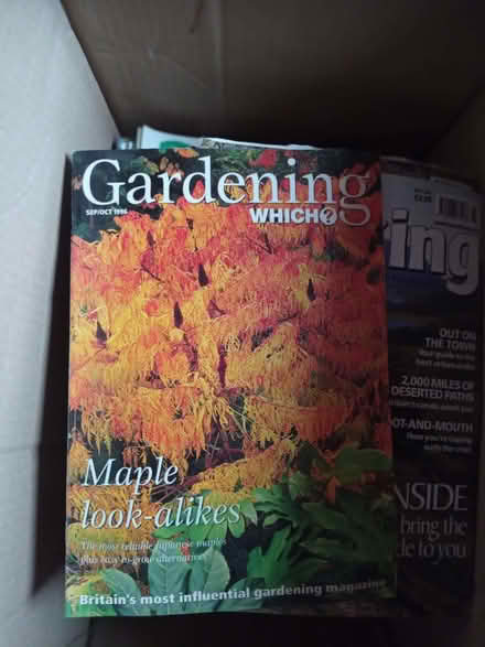 Photo of free Choice of Country Walking and Gardening magazines (Holmfirth HD9) #2