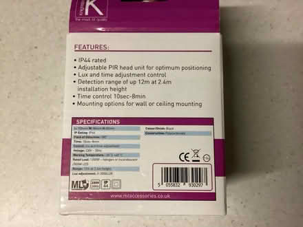 Photo of free Motion sensor switch (GU7 1SA) #2