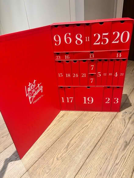 Photo of free Empty big red advent calendar (N7 - Barnsbury) #2