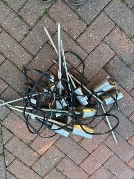 Photo of free Box of miscellaneous garden lights (Dedworth SL4) #1