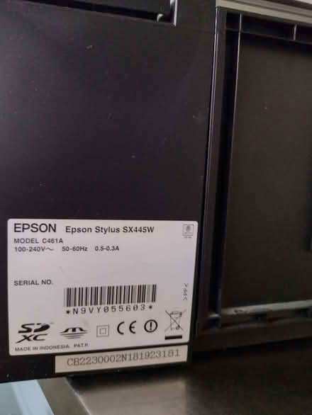 Photo of free Epsom Printer scanner-part working (Alresford CO7) #2