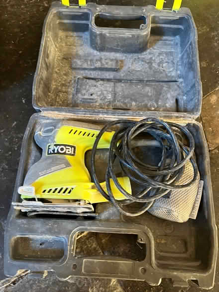 Photo of free Ryobi corded sander for spares/repair (Shoscombe) #4