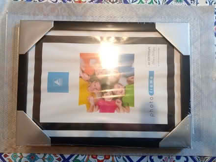 Photo of free A4 photo frames, black lacquer finish. (Twerton) #1