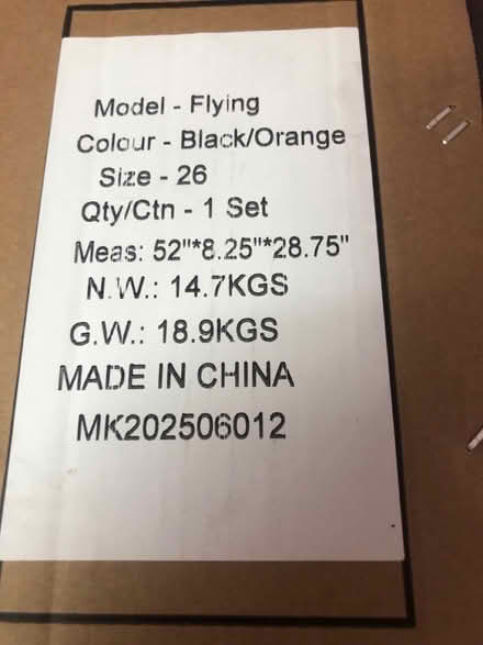 Photo of free Large empty box (HP3 Bennetts End) #2