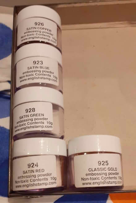 Photo of free Embossing powder (Beulah Hill CR7) #1