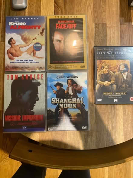 Photo of free DVDs (region 4) (E11) #1