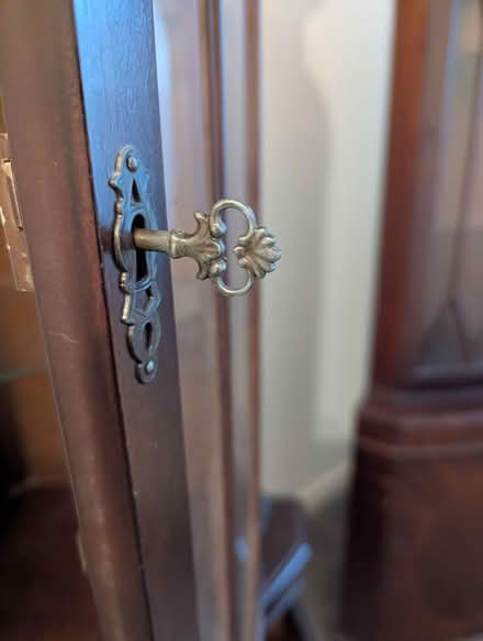 Photo of free Two corner display cabinets (SE25 6GH) #3