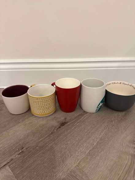 Photo of free Collection of 5 mugs (Bn3) #1