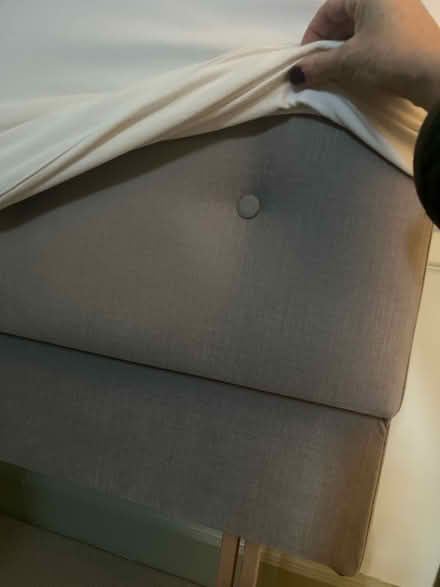 Photo of free Kingsize padded headboard (East Horsley KT24) #1
