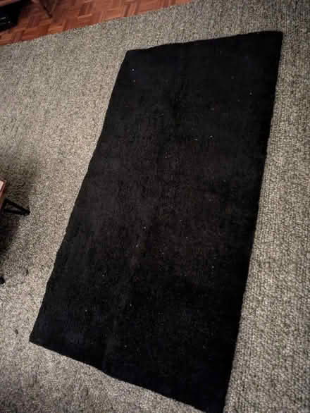 Photo of free Black rug (Uphall EH52) #1