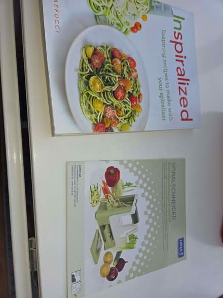 Photo of free Spiraliser with book and cover (Staveley LA8) #2