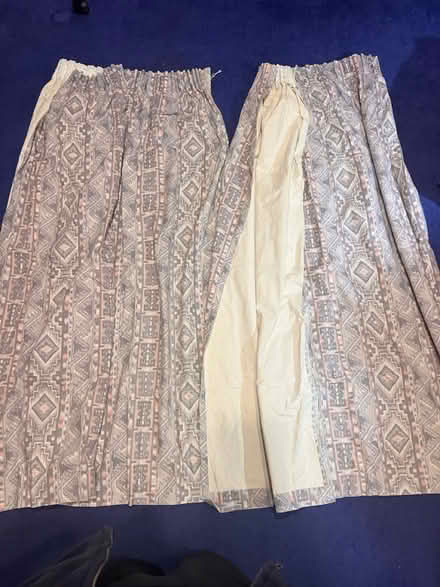 Photo of free Pair of Lined Curtains (Hemel, HP3) #1
