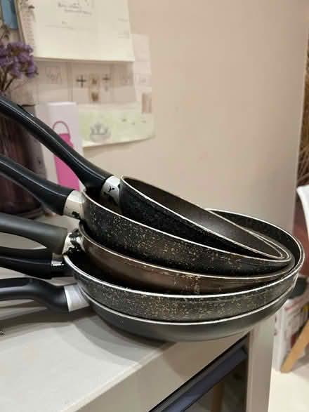 Photo of free Set of frying pans (Earls Court SW5) #2