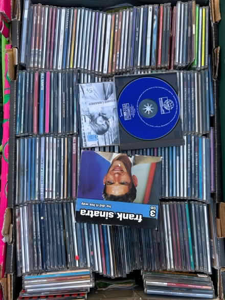 Photo of free 7 trays of music CDs (MK41- Brickhill) #3