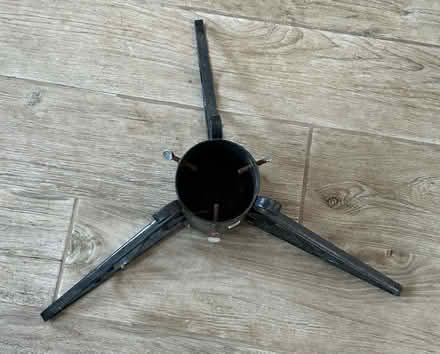 Photo of free Black Christmas tree holder (Oakwood road ME16 8) #1