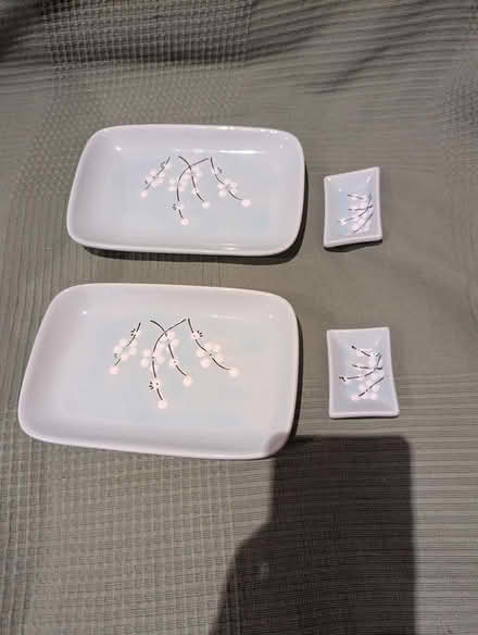 Photo of free Assorted plates, vase and jar (SE16) #1