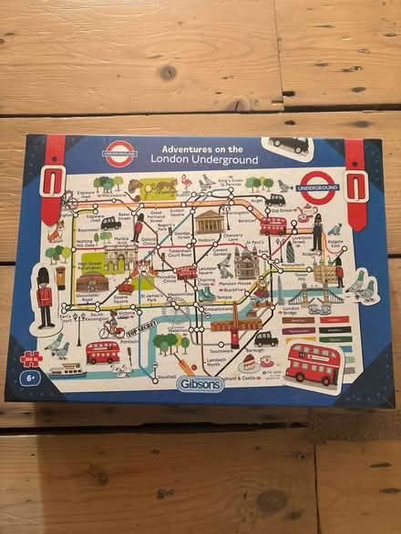 Photo of free Kids jigsaw: London Underground (Belmont TN35) #1