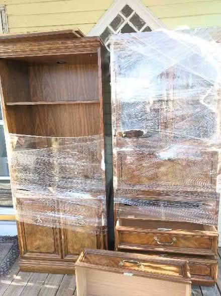 Photo of free Vintage Display Shelves (Medford Hill Side) #1
