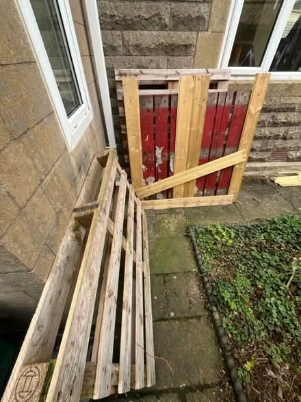 Photo of free Three wooden pallets (Odd Down) #1