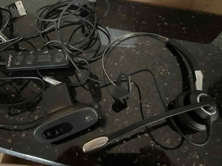 Photo of free Jabra headset and logitech cam (NW DC) #1