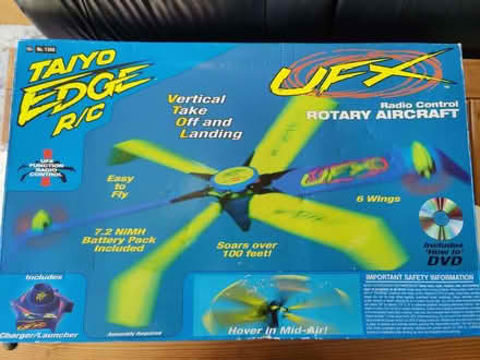 Photo of free Rotary aircraft UFO toy (North Tonbridge TN10) #1