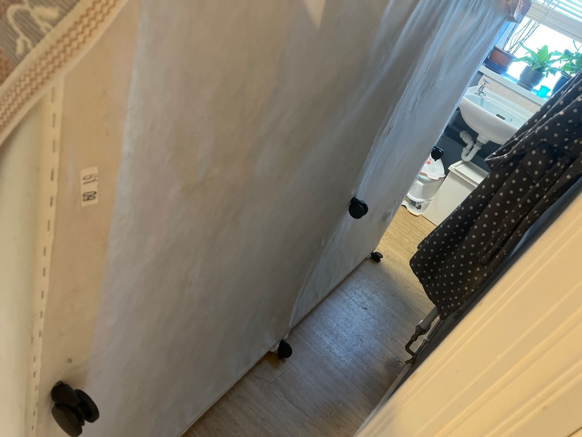 Free: IKEA Double divan base 4 drawers (Corsham SN13)