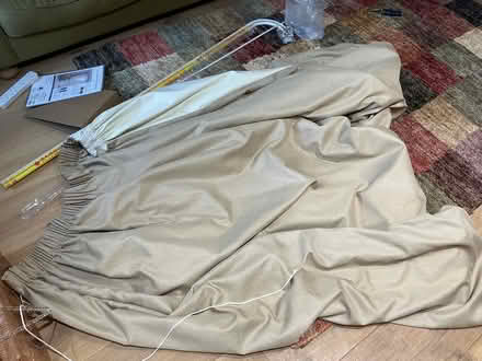 Photo of free Curtain rod & curtain (Anstey Height’s LE4) #1