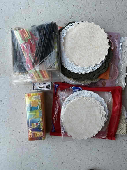 Photo of free Doillies & drinking straws (Chipping Campden GL55) #1