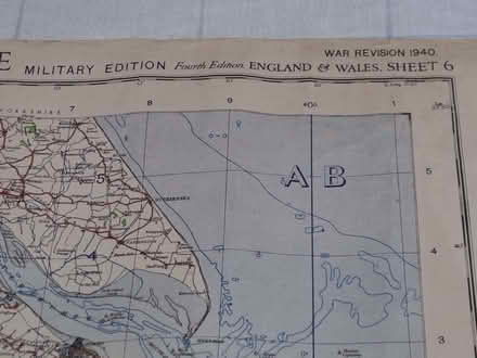 Photo of free 2 Maps - 2nd World War - of Lincolnshire and The Wash (Nettleham LN2) #3