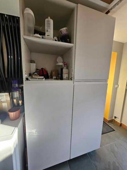 Photo of free Tall white kitchen units (Wantage, OX12) #2