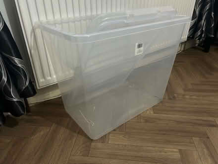 Photo of free Plastic boxed slightly cracked (WF2 8) #2