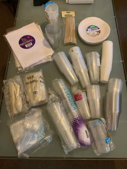 Photo of free Paper plates and plastic glasses (Cotham BS6) #1