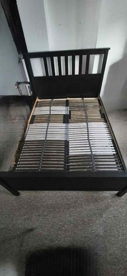 Photo of free Ikea double bed frame 200x140 (NW3 2LU) #1