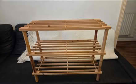 Photo of free Wooden Shoe Rack (Wembley HA0) #2