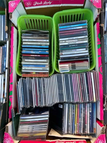 Photo of free 7 trays of music CDs (MK41- Brickhill) #4