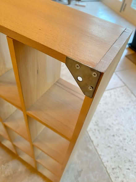 Photo of free Beech Display Rack for Ornaments or DVDs/CDs (Gosmore SG4) #4